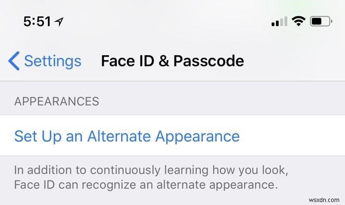 วิธีตั้งค่าใบหน้าสำรองด้วย Face ID?