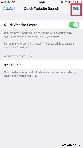 วิธีปิดใช้งาน Quick Search บน iPhone หรือ Mac