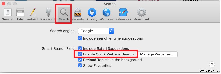 วิธีปิดใช้งาน Quick Search บน iPhone หรือ Mac