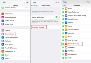 วิธีการบันทึกหน้าจอบน iPhone XR