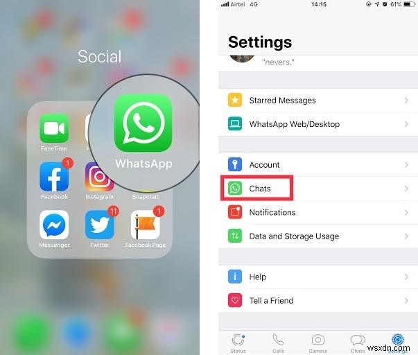 วิธีดูข้อความ WhatsApp ที่ถูกลบบน iPhone