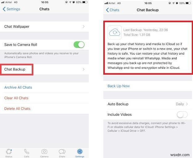 วิธีดูข้อความ WhatsApp ที่ถูกลบบน iPhone