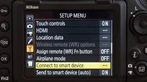 วิธีเชื่อมต่อ Nikon D3400 กับ iPhone ของคุณ