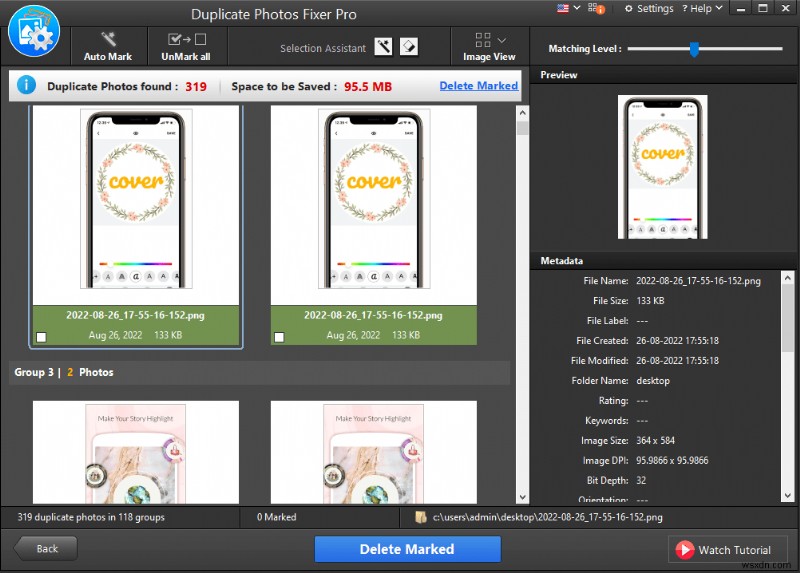 Duplicate Photos Fixer Pro สำหรับ Mac | หน้าต่าง | iOS | แอนดรอยด์