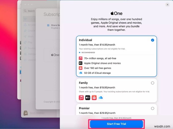 วิธีลงชื่อสมัครใช้ Apple One บนอุปกรณ์ใดก็ได้ (2022)