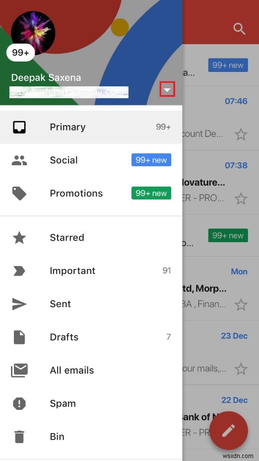 วิธีเพิ่มบัญชีอีเมลอื่นในแอป Gmail บน iPhone หรือ iPad