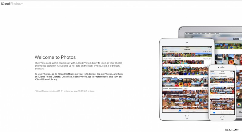 วิธีเข้าถึงและจัดการรูปภาพ iCloud