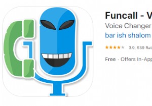 รีวิวแอป:Funcall – โปรแกรมเปลี่ยนเสียง &Rec:โปรแกรมเปลี่ยนเสียง &บันทึกการโทร