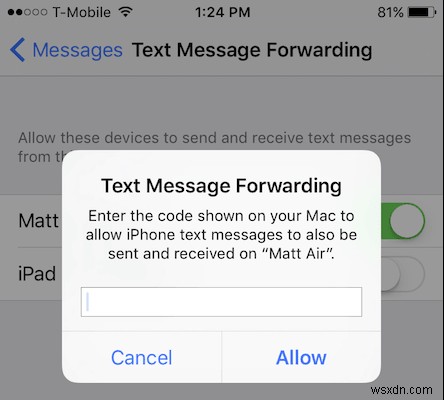 วิธีส่งและรับข้อความ iPhone บน Mac ของคุณ