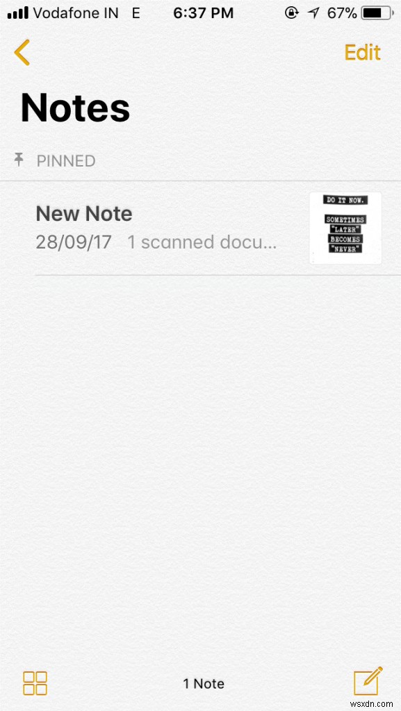 วิธีตั้งรหัสผ่านในแอป Notes บน iPhone