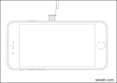 แก้ไขการแจ้งเตือน  ซิมของคุณส่งข้อความ  บน iPhone