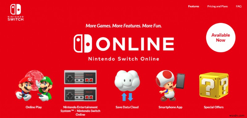 Nintendo Switch Online:ทั้งหมดที่คุณต้องการทราบ