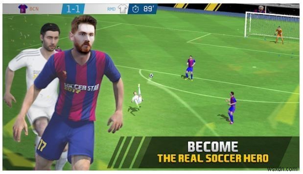เกมฟุตบอลออฟไลน์/ออนไลน์ที่ดีที่สุดสำหรับ Android ในปี 2022