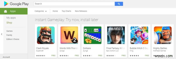 Google Play Instant:สิ่งที่ดีที่สุดที่อาจเกิดขึ้นกับเกมเมอร์ Android