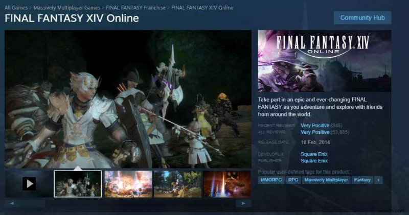 วิธีแก้ไข Final Fantasy XIV หยุดทำงานบน Windows PC