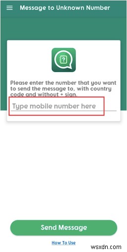 SMS ไม่ทำงาน ? ใช้ Whatsapp เพื่อส่งข้อความโต้ตอบแบบทันทีไปยังหมายเลขใดก็ได้