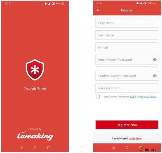 TweakPass Password Manager สำหรับ Android:(รีวิว 2022)