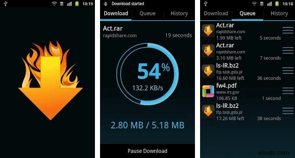 19 สุดยอดโปรแกรมจัดการการดาวน์โหลดสำหรับ Android ปี 2022