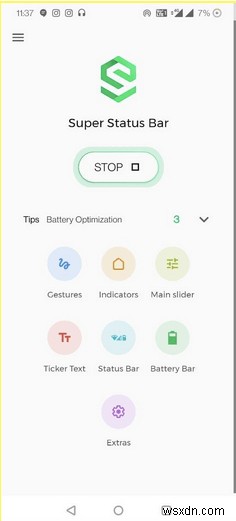 วิธีปรับแต่งแถบสถานะและแถบการแจ้งเตือนของ Android ด้วยตนเอง