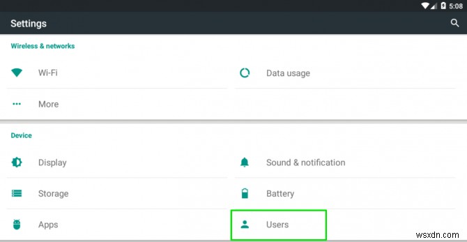 วิธีใช้โปรไฟล์ที่ถูกจำกัดสำหรับการควบคุมโดยผู้ปกครองบนแท็บเล็ต Android