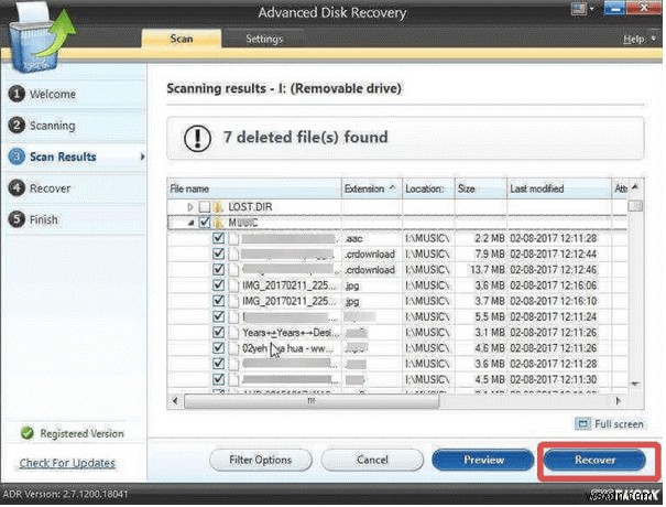 {แก้ไขแล้ว}:ปัญหา “โฟลเดอร์ DCIM แสดงว่างเปล่าแต่ไม่พบ” ใน Windows PC/Android