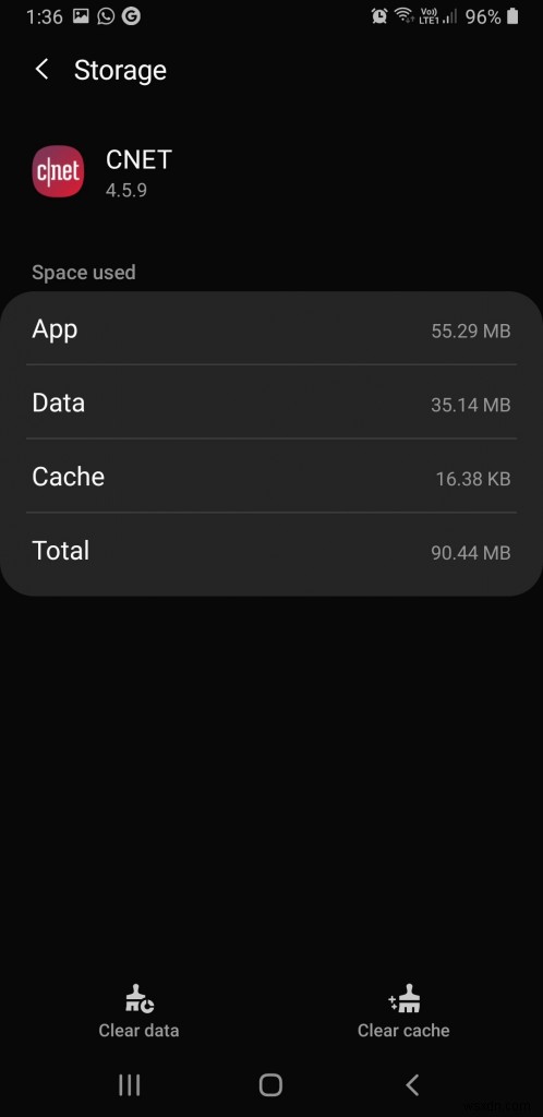 จะลบ App Cache บน Android ได้อย่างไร