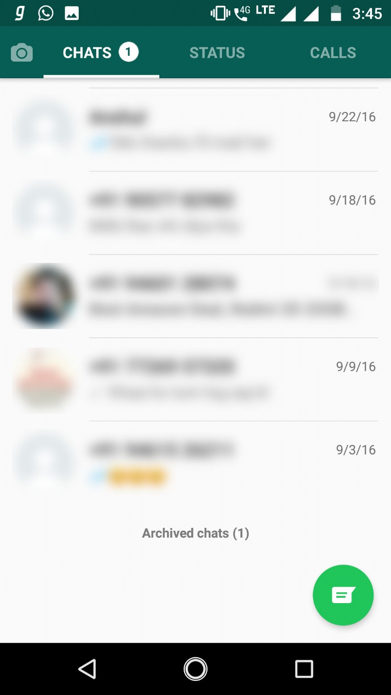 วิธีล็อก WhatsApp Chat บน Android