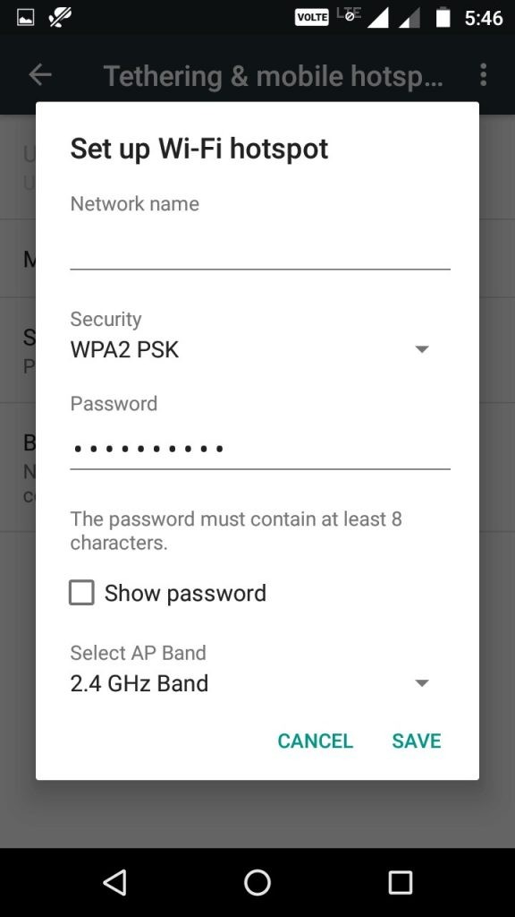 เปลี่ยนโทรศัพท์ Android ของคุณให้เป็น Wi-Fi Hotspot