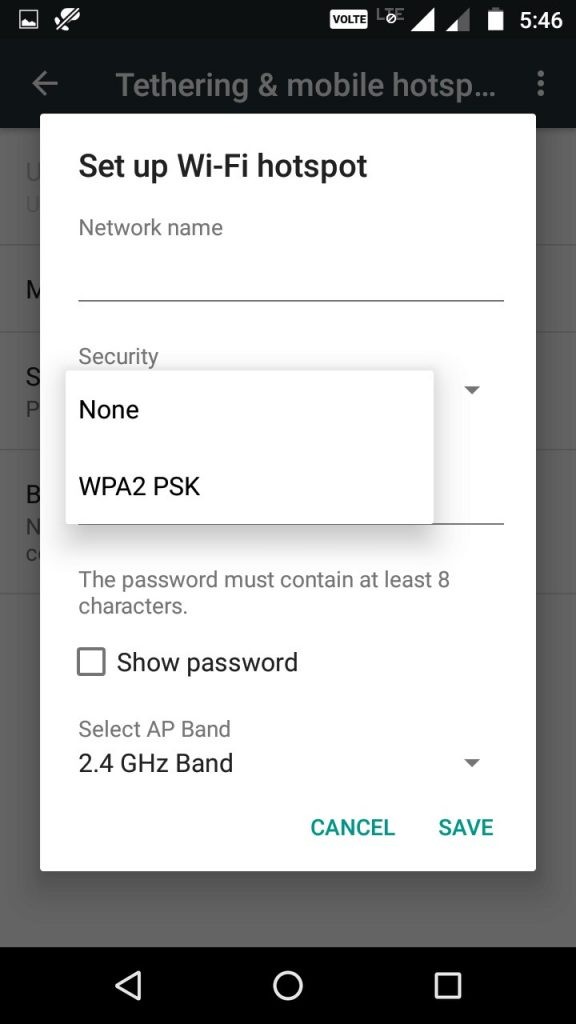 เปลี่ยนโทรศัพท์ Android ของคุณให้เป็น Wi-Fi Hotspot