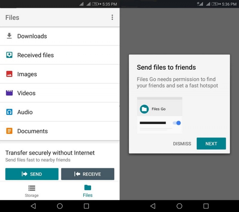 Files Go:Android s Answer To AirDrop