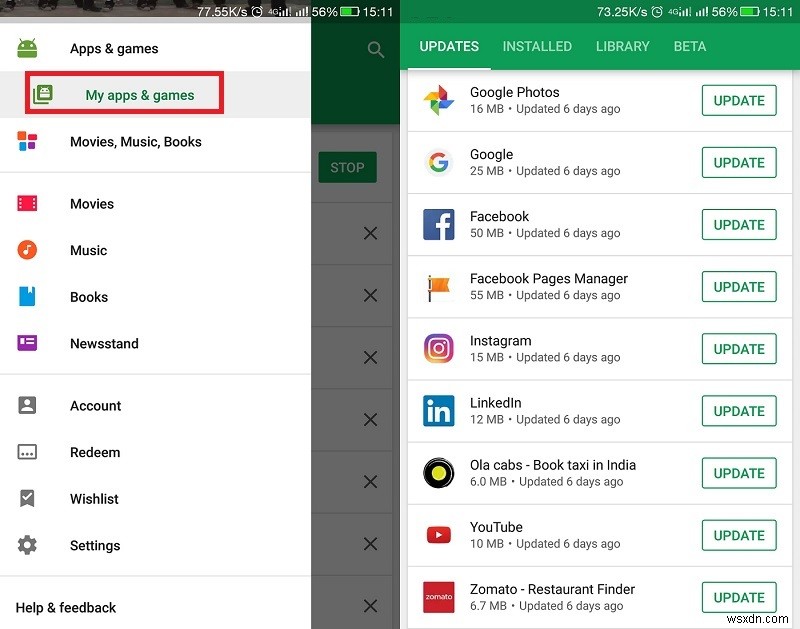 วิธีหยุดแอปไม่ให้อัปเดตอัตโนมัติใน Google Play