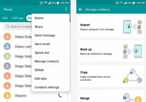 วิธีลบรายชื่อติดต่อที่ซ้ำบน Android