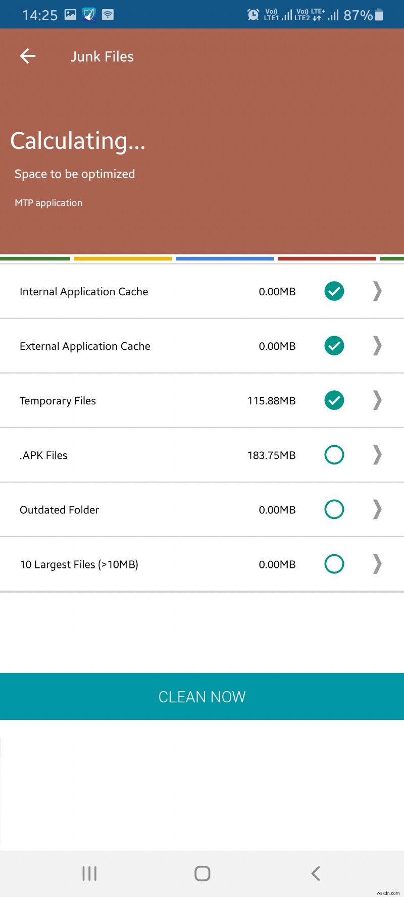 วิธีลบไฟล์ขยะบน Android