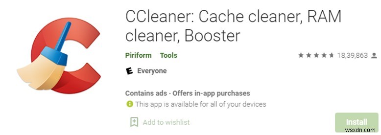 รีวิว CCleaner สำหรับ Android:แก้ไขโทรศัพท์ของคุณ