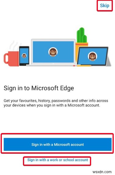 วิธีติดตั้งและใช้งาน Microsoft Edge บน Android