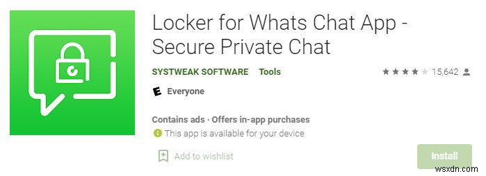 วิธีใส่รหัสผ่านในกลุ่ม Whatsapp
