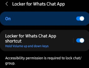 วิธีใส่รหัสผ่านในกลุ่ม Whatsapp