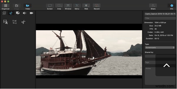 รีวิว Capto:แอปบันทึกหน้าจอและวิดีโอที่ดีที่สุดสำหรับ Mac