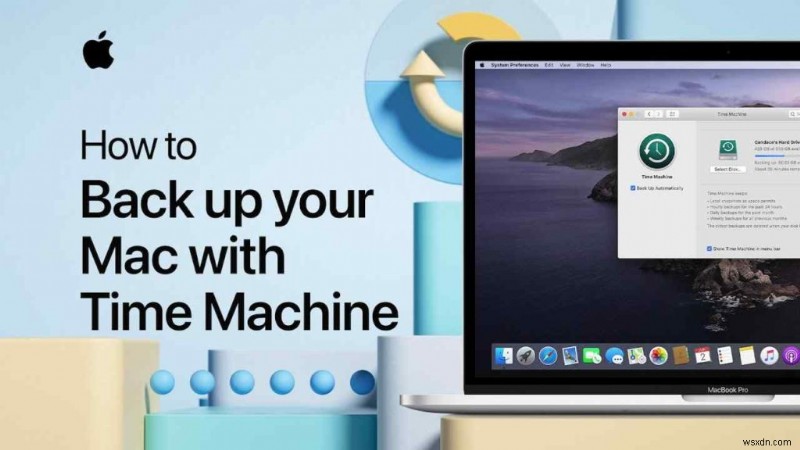 วิธีสำรองข้อมูล Mac ด้วย Time Machine