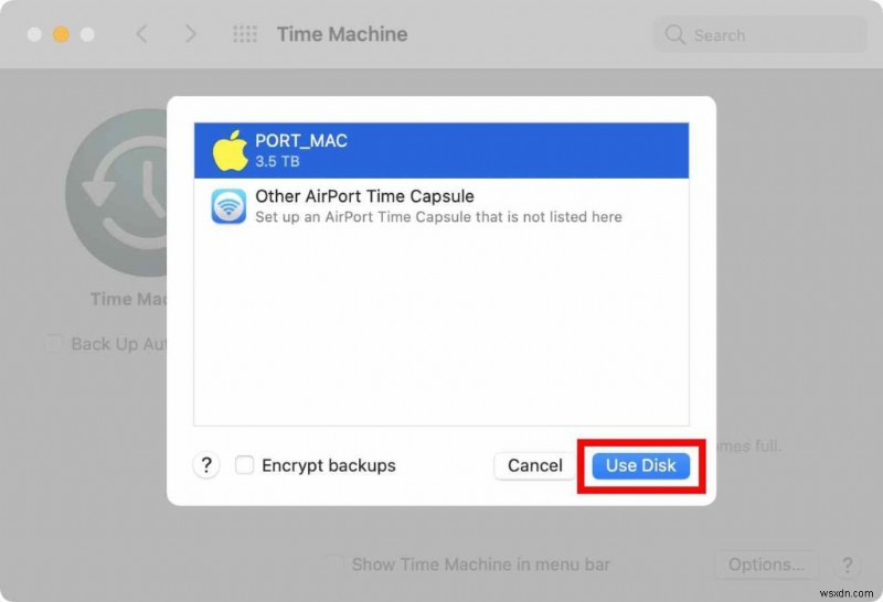 วิธีสำรองข้อมูล Mac ด้วย Time Machine