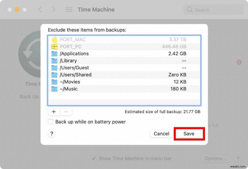 วิธีสำรองข้อมูล Mac ด้วย Time Machine