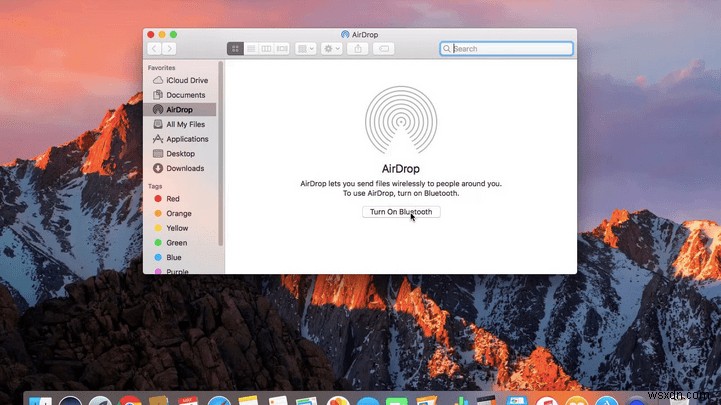 วิธีใช้และเปิด AirDrop บน Mac