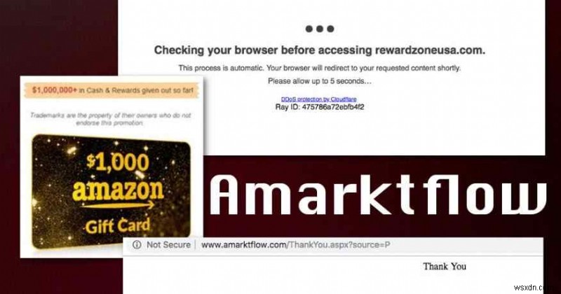 Amarktflow.Com คืออะไร และจะลบออกได้อย่างไร 