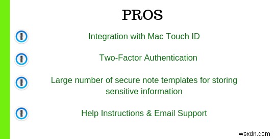 ฉันจะปกป้อง Mac ด้วยโปรแกรมจัดการรหัสผ่านได้อย่างไร