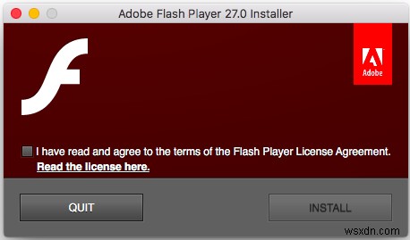 วิธีเรียกใช้การอัปเดต Flash บน Mac