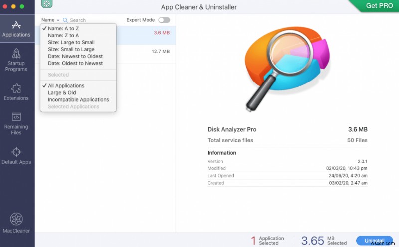 App Cleaner &Uninstaller Pro – เครื่องมือที่มีประสิทธิภาพในการถอนการติดตั้ง App อย่างรวดเร็วจาก Mac 