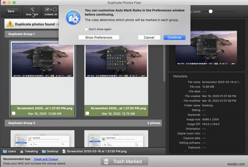 Duplicate Photos Fixer Pro:ล้างภาพที่ซ้ำบน Mac ด้วยวิธีที่ดีที่สุด