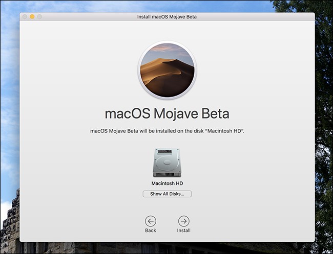 วิธีใช้ MacOS Mojave Beta ทันที