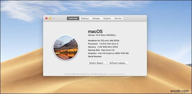 วิธีใช้ MacOS Mojave Beta ทันที