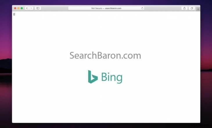 วิธีลบ SearchbBaron.com จาก Mac (2022)